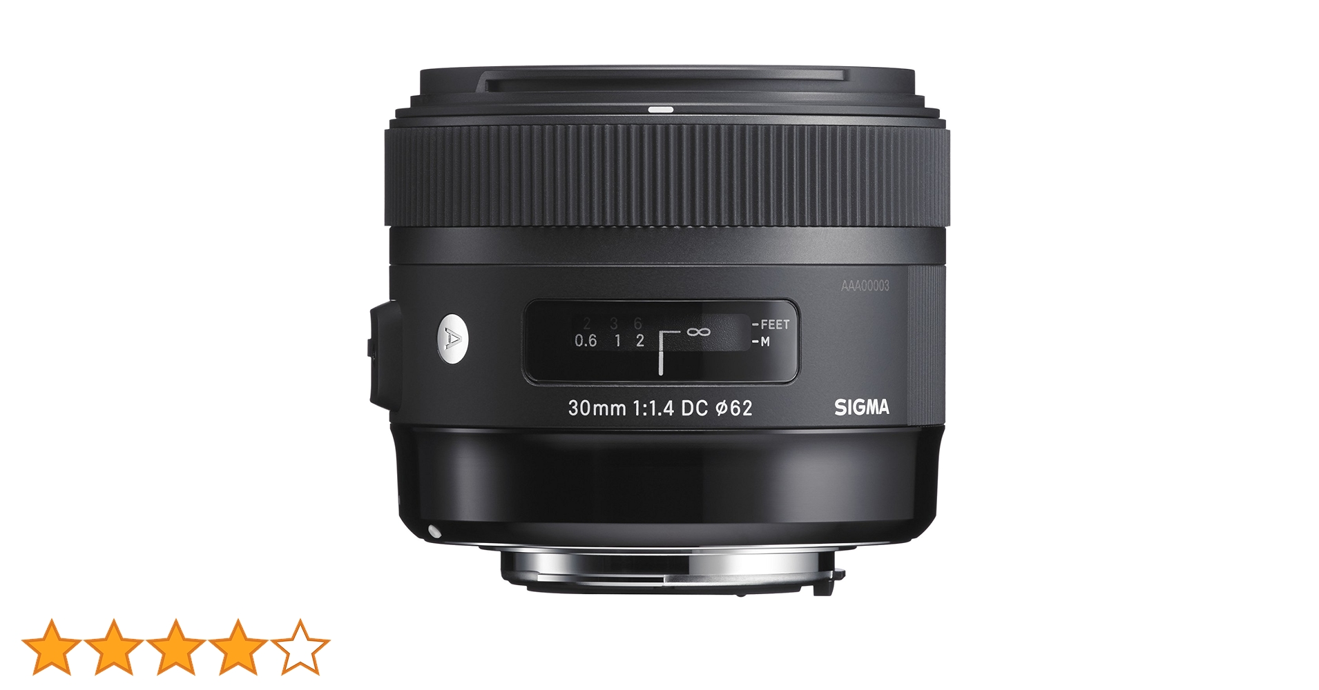 Sigma 30 mm / F 1,4 DC / HSM - Objetivo para Canon (distancia